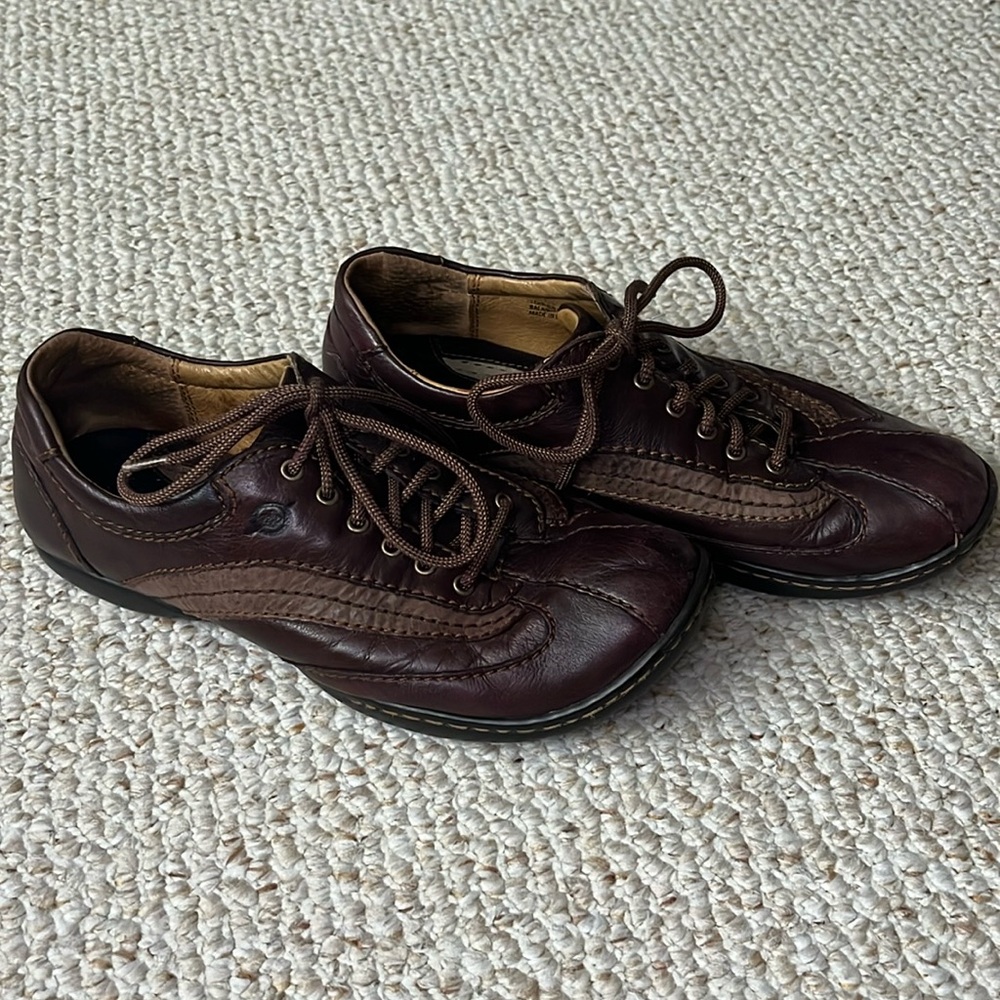 Born leather sneakers